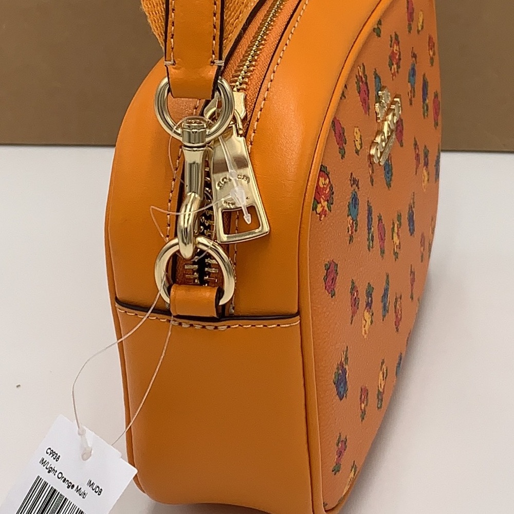 COACH Mini Jamie Camera Bag With Mini Vintage Rose Print
Im/Light Orange NWT - Picture 12 of 16